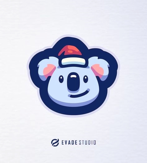 WebModeX's tweet photo. Santa Koala Brand Template Ai, Eps https://t.co/FzZTnxwd22