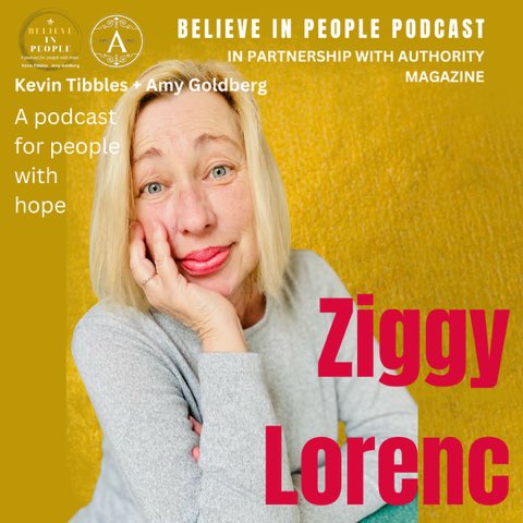 Believe In People Podcast welcomed Ziggy Lorenc.

From her days as a VJ to an afternoon talk show host, she’s was a big part of the pop culture - and now a little older, she still loves to swoon over advice.

youtu.be/ORVJoEleZKY?si…

<a href="/zoomerradio/">ZoomerRadio</a> <a href="/kevtibs/">Kevin Tibbles</a> <a href="/AuthorityMgzine/">Authority Magazine</a>