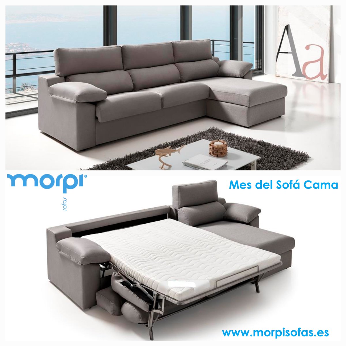 MorpiSofas's tweet image. Mes del Sofá Cama, variedad de medidas y colores a elegir, más información consultar WhatsApp: 671624472 morpisofas.es
#morpisofas #sofascama #camas #sofacama #sofas