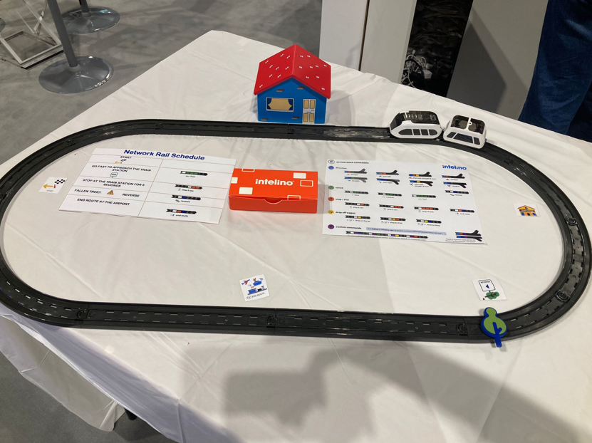 RoutesintoRail's tweet photo. #RoutesintoRail funders @networkrail and @HS2ltd are attending the @BigBangUKSTEM Fair.

They are running an interactive activity encouraging attendees to think of new ways to travel sustainably.

#career #rail https://t.co/zEIZX8yHhZ