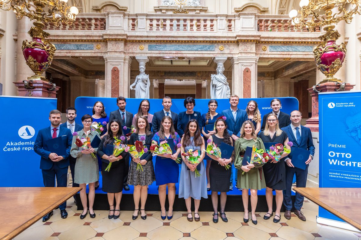 CzechAcademy's tweet photo. The 2024 Otto Wichterle Award laureates: https://t.co/jbx3nhPGuC Congratulations to all!

@FZU_AVCR @JHINST_Prague @IOCBPrague @IAPGavcr @BiologyCentre @czechglobe_offi @Sociologicky @HiuAV2017 @FLU_AV_CR https://t.co/99HBJ9ycIa