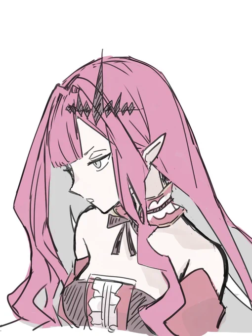 バーヴァンシーrkgkもう少し描きたいけど寝ますおやすみなさい 