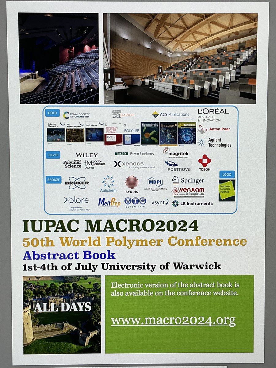 MACRO2024 abstract book is online! Check out the talks.