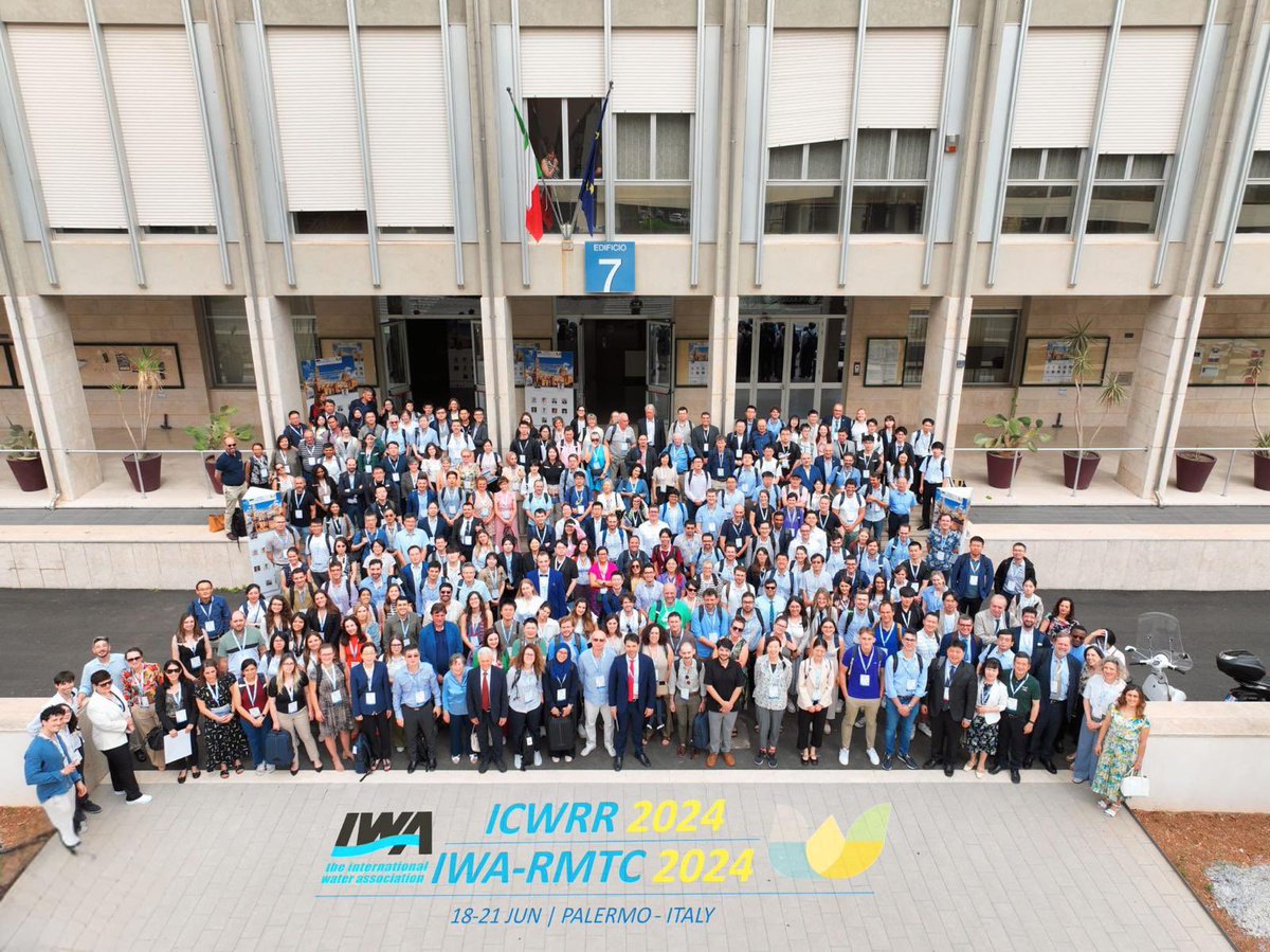 Have you used a drone to take a group picture? Check the superb result from #ICWRR24 Can you guess where <a href="/GENOCOV/">GENOCOV</a> members are? Who do you know in this picture? <a href="/ZCetecioglu/">Zeynep Çetecioğlu</a> <a href="/GiorgioMannina/">GiorgioMannina</a> <a href="/davidgabriel71/">David Gabriel</a> <a href="/DeqbaUab/">UAB enginyeria química, biològica i ambiental</a> <a href="/EvelineVolcke/">Eveline Volcke</a> <a href="/Soares_UK/">Ana Soares</a>