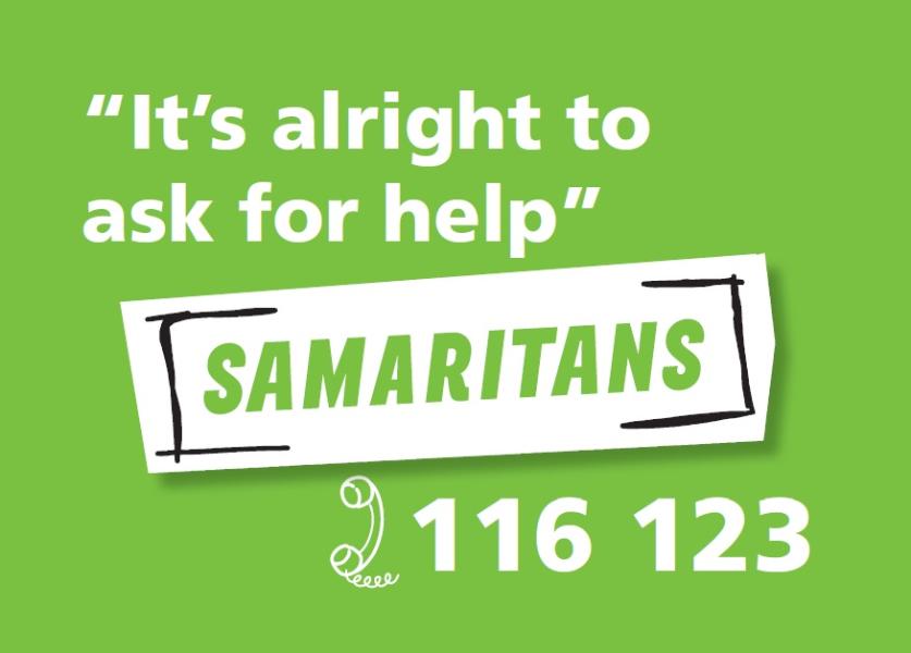 Feeling overwhelmed? Remember, it's #OK2ASK for help.

Reach out to Samaritans, call 116 123 or visit orlo.uk/G49Hc

They're here to listen and support you.