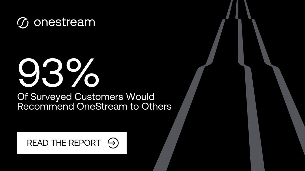 OneStream Software tweet media