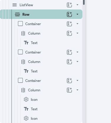 karolgost_'s tweet image. Very short #Flutterflowtip for today.

Keep your widget tree simple!

Very often you can greatly reduce your widget tree structure, while keeping UI the same.

For example, I went from this:

to this:

UI is exactly the same - I was using more widget properties, instead of adding…