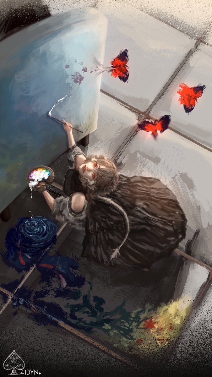 41dyn's tweet photo. PICTOMANCER ! 🦋
#FF14イラスト #FF14 #FFXIVART #FFXIV #AURA https://t.co/nT7dRHCykG