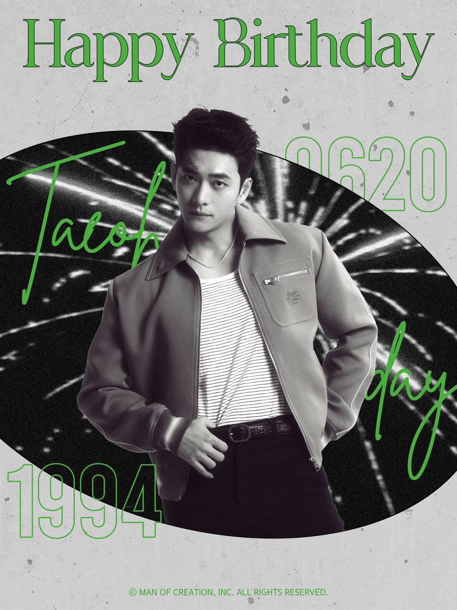 {MOCNOTI}

✧･ﾟ: *✧･ﾟ:* *:･ﾟ✧*:･ﾟ✧
𝟐𝟎𝟐𝟒. 𝟎𝟔. 𝟐𝟎
𝐇𝐀𝐏𝐏𝐘 𝐓𝐀𝐄𝐎𝐇 𝐃𝐀𝐘🎂
✧･ﾟ: *✧･ﾟ:* *:･ﾟ✧*:･ﾟ✧

#240620 #HBD #HAPPYBIRTHDAY
#강태오 #KANGTAEOH #HAPPYTAEOHDAY
#맨오브크리에이션 #MANOFCREATON