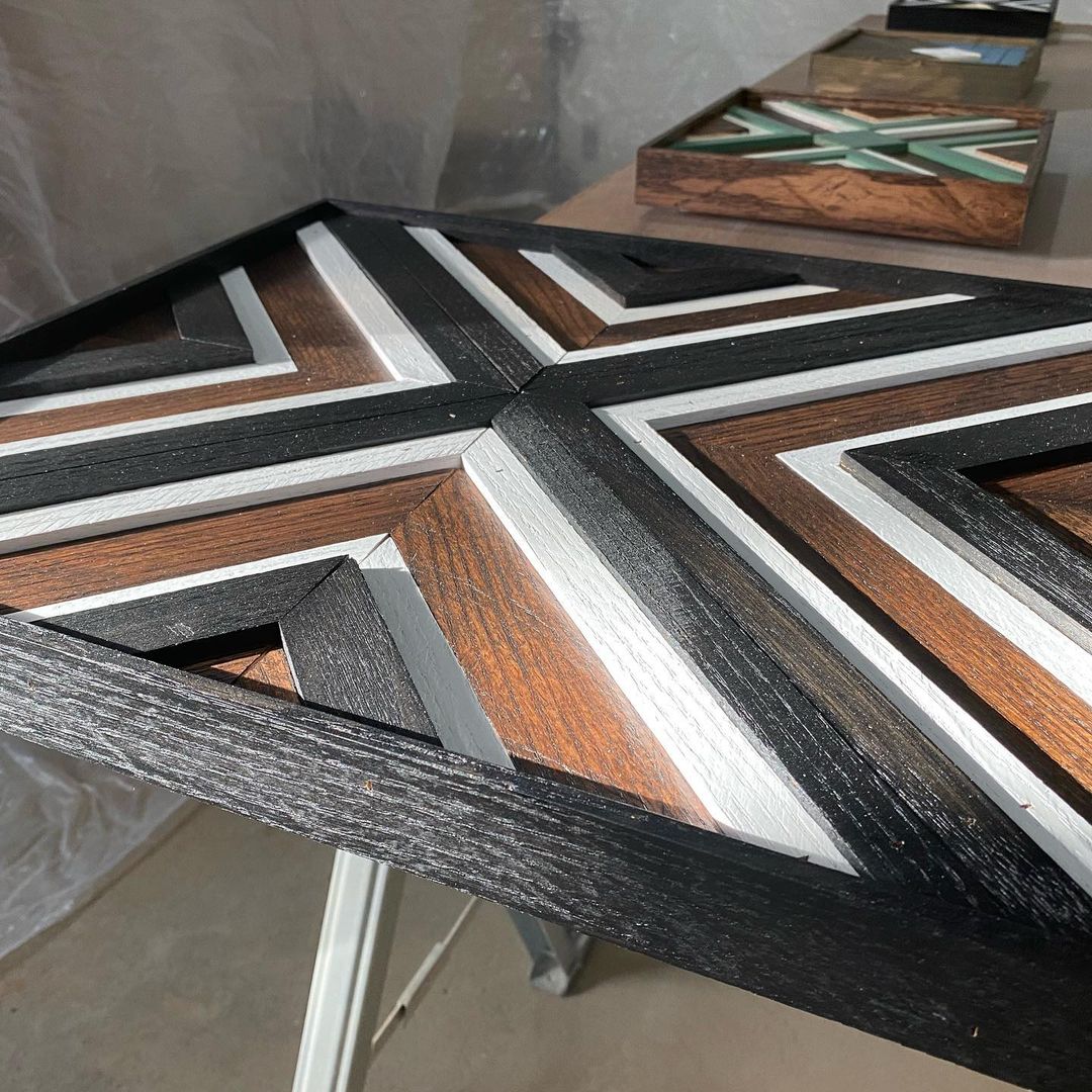 fujispray's tweet photo. "Finished these off with 3 coats of water-based poly. I’m getting better with my @fujisprayofficial sprayer, coats are going on nice and even"

That's exactly what we like to hear 715Woodworks! https://t.co/586nsMF1Pm
