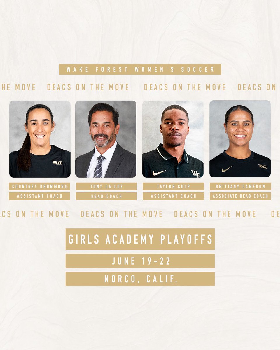Wake Women's Soccer tweet media