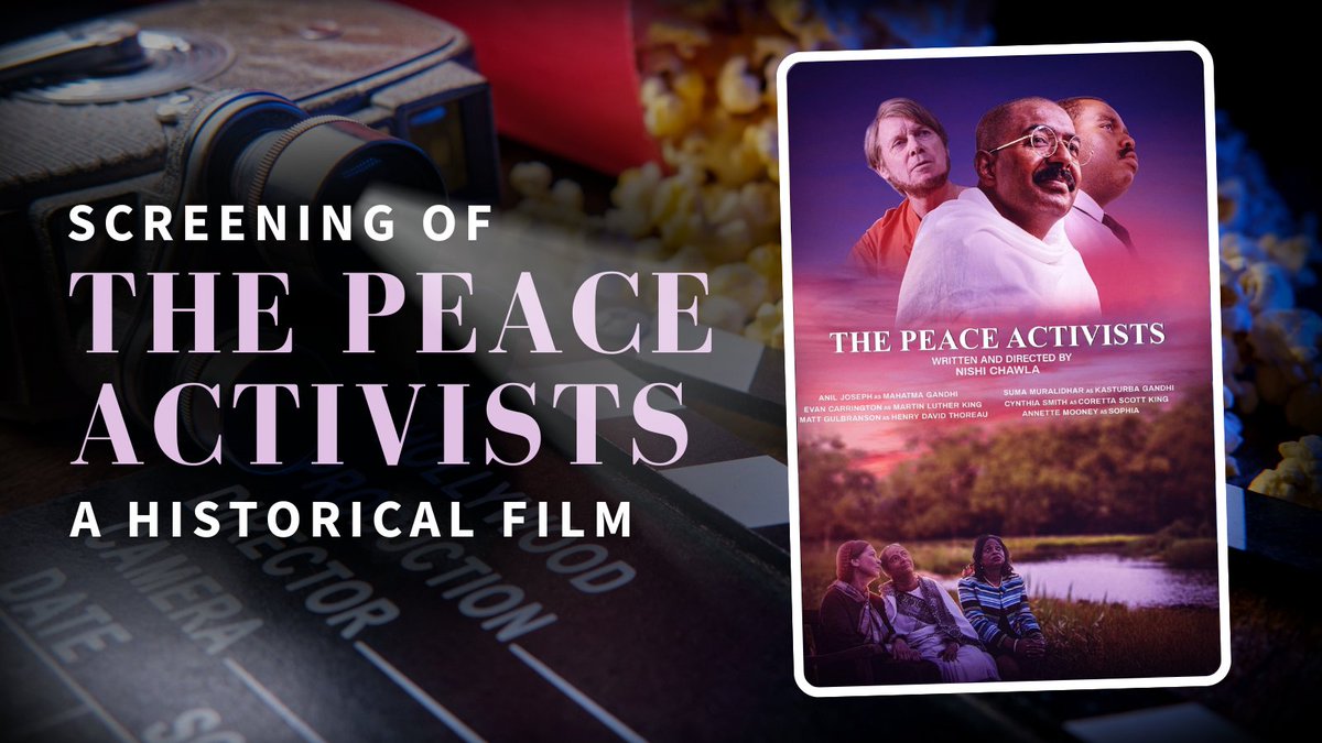 Join writer and Director Nishi Chawla at Patrick Henry Library Saturday as she presents her film "The Peace Activists" followed by a 30-minute Q&amp;A session with the director.

Registration required: bit.ly/Jun22_PeaceAct…