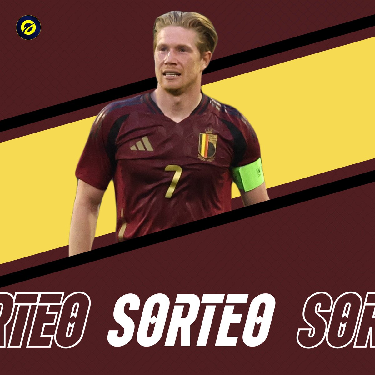 Offsider_ES's tweet photo. 🎁 ¡𝐑𝐄𝐆𝐀𝐋𝐀𝐌𝐎𝐒 𝐋𝐀 𝐂𝐀𝐌𝐈𝐒𝐄𝐓𝐀 𝐃𝐄 𝐁𝐄́𝐋𝐆𝐈𝐂𝐀! 🇧🇪

Si hoy gana Bélgica con gol de Kevin de Bruyne, regalamos su camiseta entre los que den RT y nos sigan.

🍀 ¡Mucha suerte a todos! #EURO2024 https://t.co/e89BiA0TSX