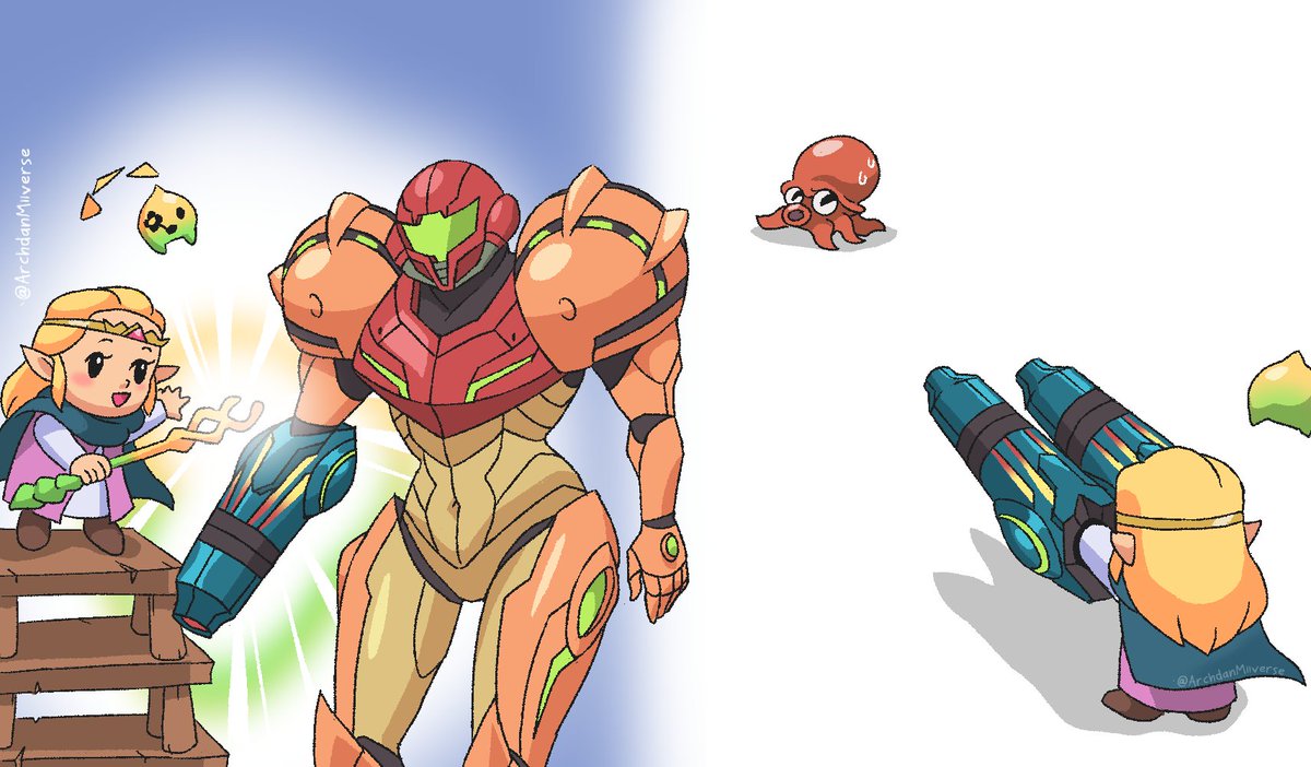 This Nintendo Direct was great! I'm so hyped for Metroid Prime 4 Beyond and the Legend of Zelda echos of wisdom. Samus and Zelda! The Nintendo Switch just got better. #metroidprime4 #metroidprime4beyond #Nintendodirect #zelda #echoesofwisdom