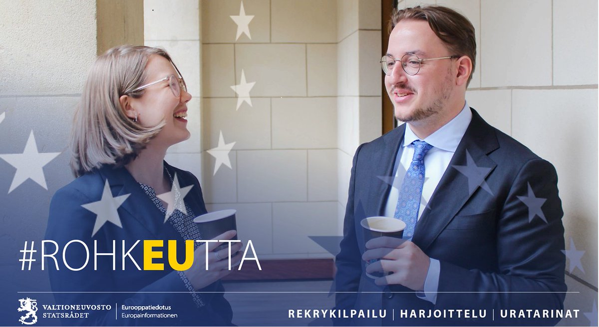 🇪🇺🇧🇪EU-instituutiot tarjoavat monenlaisia uramahdollisuuksia opintotaustasta ja työkokemuksesta riippumatta!

Lue lisää Eeva Lehtosen ja Daniel Placeres Mirandan kokemuksista Brysselistä ja EU-instituutioissa työskentelystä 👉

linkedin.com/feed/update/ur…

#Rohkeutta #EUura