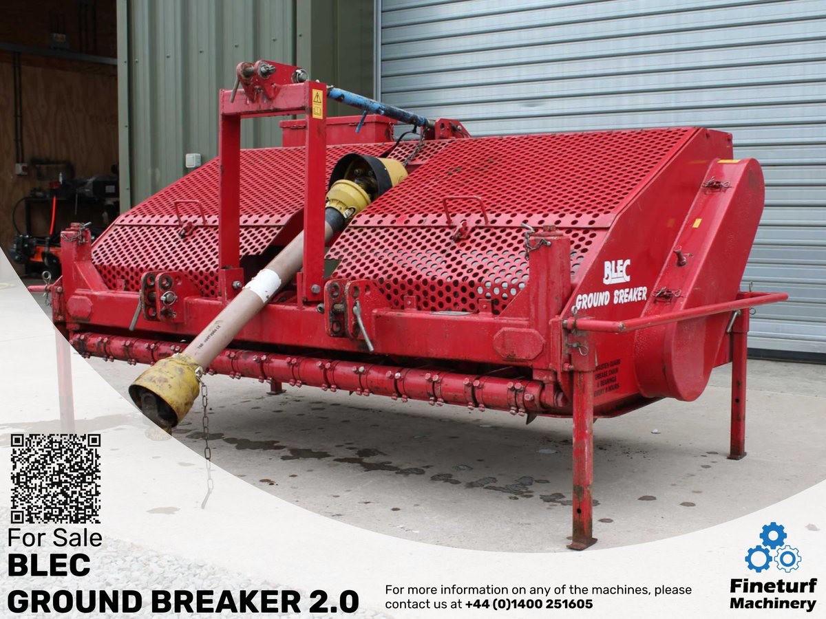 FTMachinery's tweet image. For Sale!      

Blec Ground Breaker 2.0 available now ⤵️ fine-turf.co.uk/groundcare-mac……   

For more information contact us at +44 (0)1400 251605 #landscaping #forsale #Blec