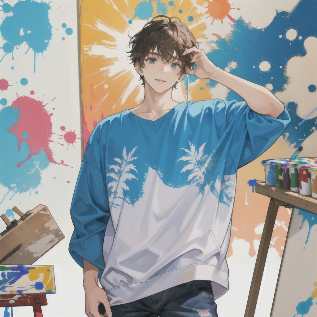 お久しぶりです。
少し体調を崩しておりました。
皆さんもお気をつけて！
#AIArtwork 
#AIイラスト 
#AIイラスト好きさんと繋がりたい 
#AIイラスト初心者