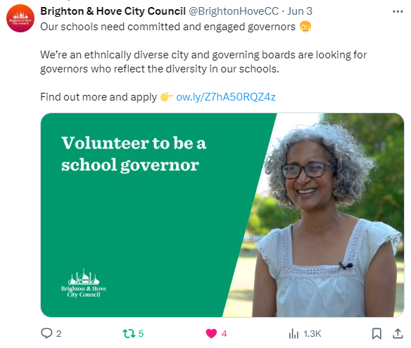 School Governors tweet media