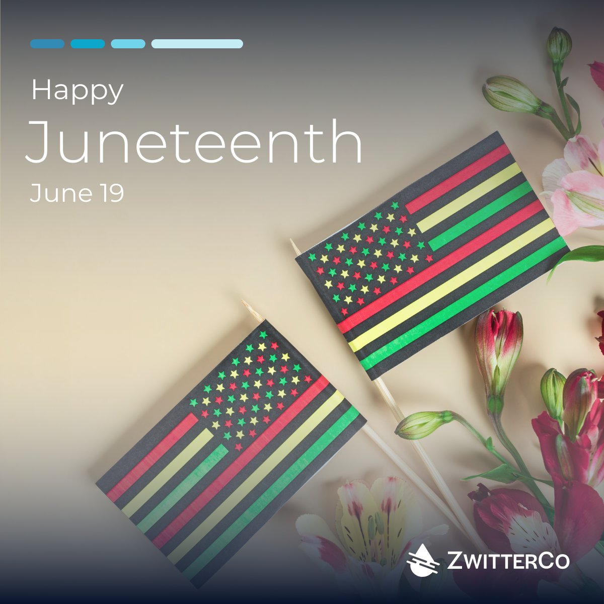 Today, we celebrate Juneteenth and honor this significant day in American history. 

Juneteenth is an essential reminder of the ongoing journey towards freedom, equality, and justice for all. 

#Juneteenth