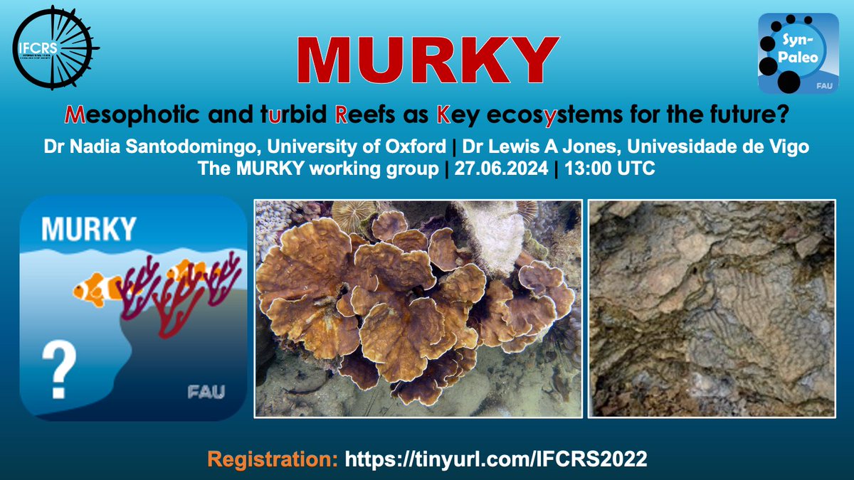 IFCRS: International Fossil Coral and Reef Society tweet media