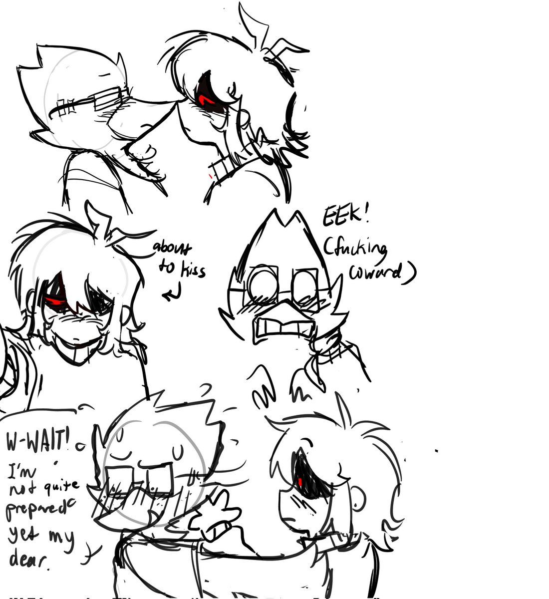 Confetillu's tweet photo. Some kerdly doodles ig so im just gonna dump it here 🗣 https://t.co/z392ZzSXbh