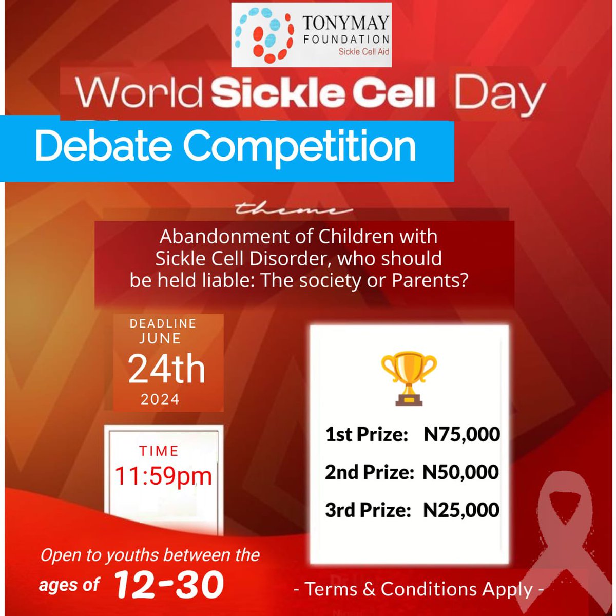 TonyMay Foundation tweet media