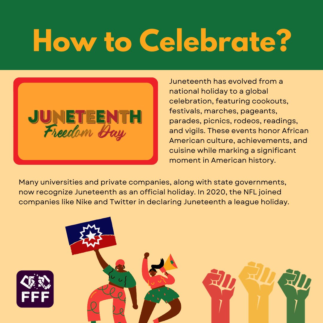 familiesfreedom's tweet photo. Happy Juneteenth ❤️💛💚 https://t.co/ODEuxlqCwj