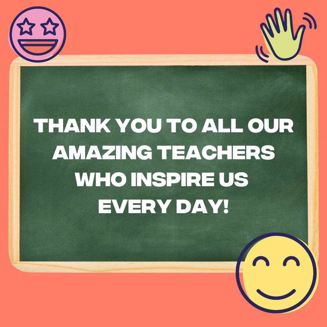 To all the incredible #teachers out there, thank you! You inspire curiosity, ignite imaginations and guide us towards a brighter future. A special mention to all of you who supported young people to lead #BigEdConversations about education in schools across the UK #ThankATeacher