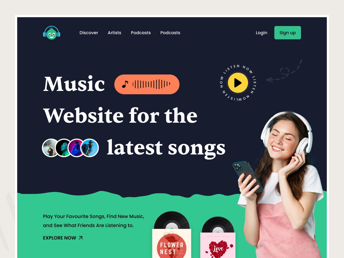 multani_nishar's tweet photo. Music website ( From Design → To Animation ) 🔥👍🏻😍

Let me know your thoughts.

Dm for project. Follow @uiux.nishar 

#ui #ux #dailyui #dribbble #ui_design_inspiration #uidesign #uidesigning #uiux #uiconcept #ecommerceapps #uiinspirations #appui #website #music #figma https://t.co/Xb8nZ27QFB