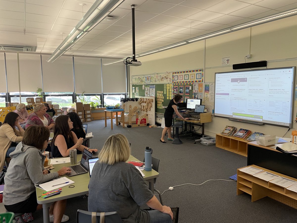 Happening now!  Wilson “Just Words” training for our district literacy specialists.  ⁦<a href="/DrJones_GPS/">Dr. Toni Jones</a>⁩ ⁦<a href="/GPSDistrict/">Greenwich Public Schools</a>⁩