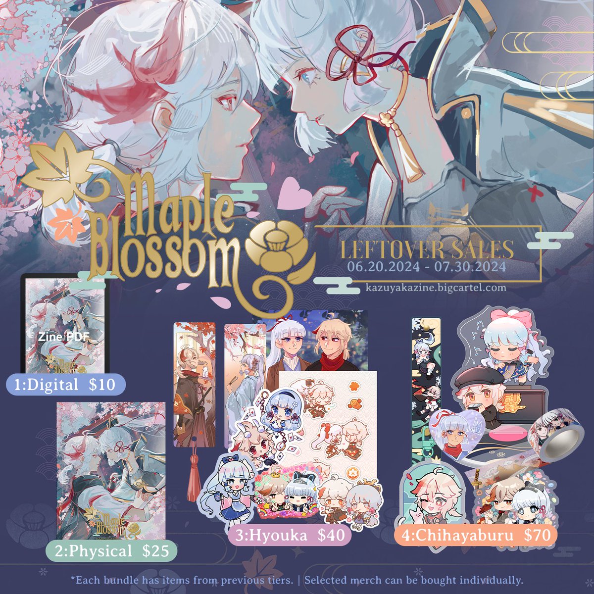 Kazuha x Ayaka AU zine | Closed (@kazuyakazine) / Posts / X