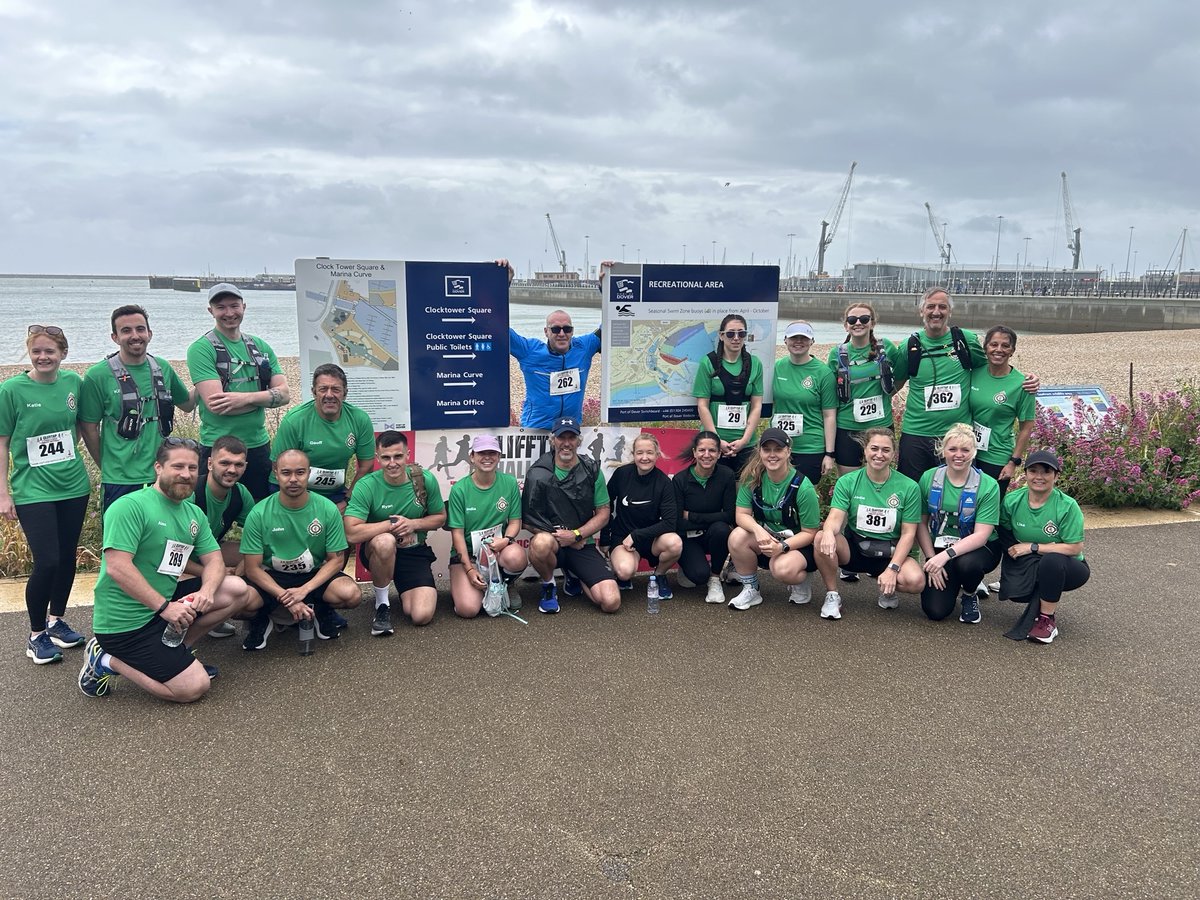 Huge congratulations to our Thanet Make Ready Centre for conquering the Cliff Top Challenge and raising over £3,700 for <a href="/BreastCancerNow/">Breast Cancer Now</a>. More than 25 colleagues completed the challenge on Saturday, 15 June, as they tackled routes from Dover to Deal.
bit.ly/45xNVbN📷