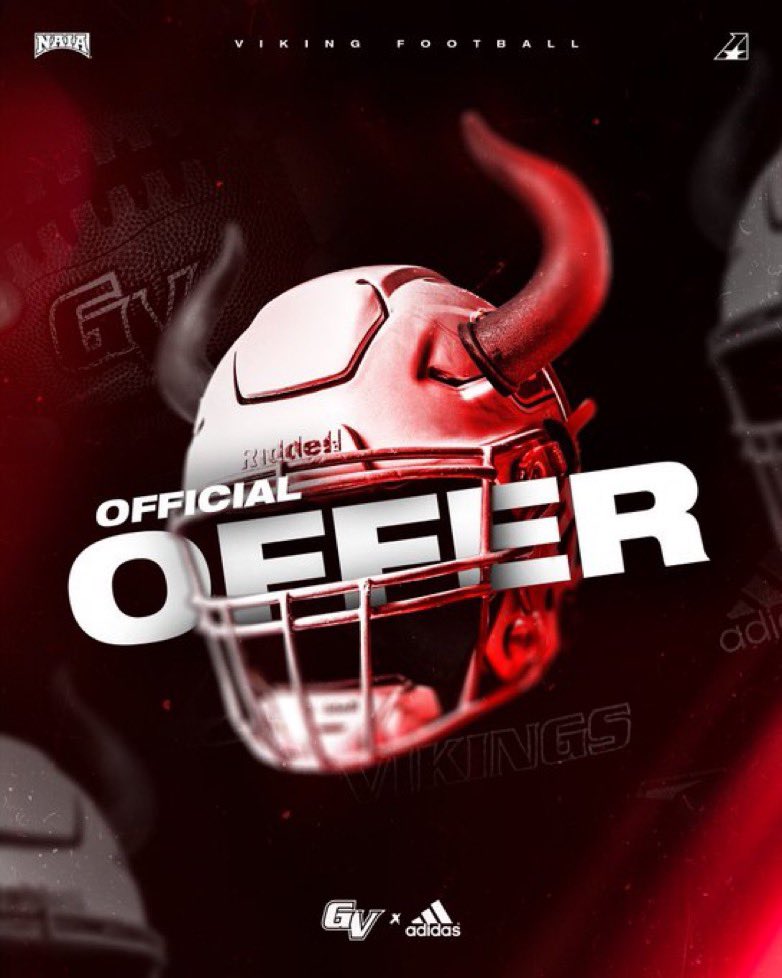 I am blessed and excited to announce that I have received my first college offer from Grand View University! 
<a href="/TMartin_Coach/">Tyler Martin</a> 
<a href="/jeffbauer2/">Jeff Bauer</a>