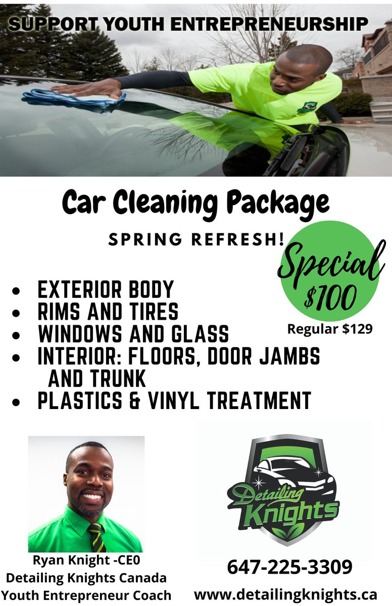 Final reminder for spring special cleaning $100. As you can feel the Summer heat is here but not officially for a couple more days. Take advantage today! booking.appointy.com/servicekingdom… <a href="/ryanoneilknight/">Ryan Oneil Knight</a>