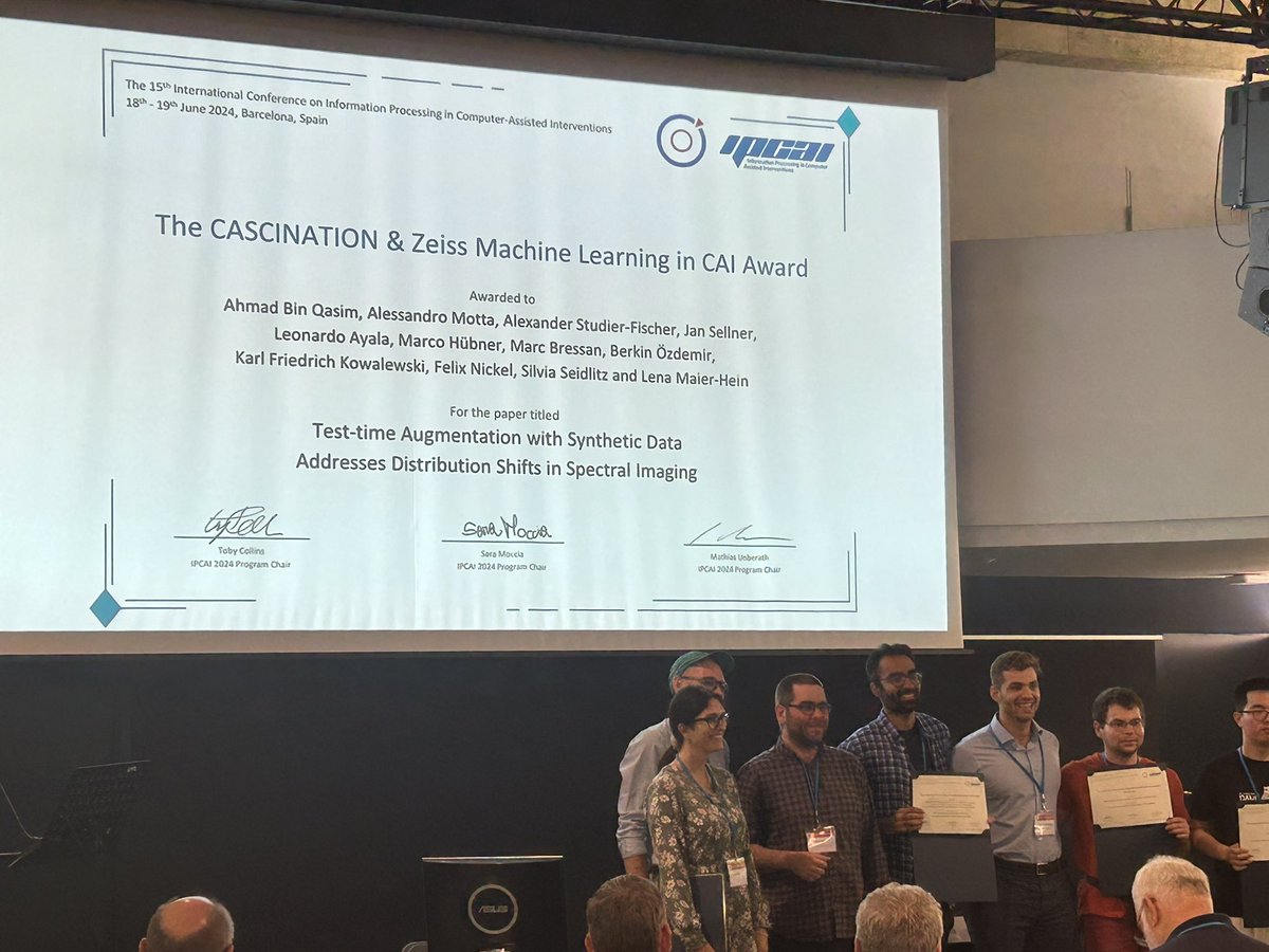 Lena Maier-Hein New: @lena-maier-hein.bsky.social (@lena_maierhein) on Twitter photo What an awesome surprise! Congratulations to the whole team including the clinical collaborators <a href="/doctor_felix/">Prof. Dr. Felix Nickel</a> Alex and <a href="/KFKowalewski/">Karl-Friedrich Kowalewski</a> What an awesome surprise! Congratulations to the whole team including the clinical collaborators <a href="/doctor_felix/">Prof. Dr. Felix Nickel</a> Alex and <a href="/KFKowalewski/">Karl-Friedrich Kowalewski</a>