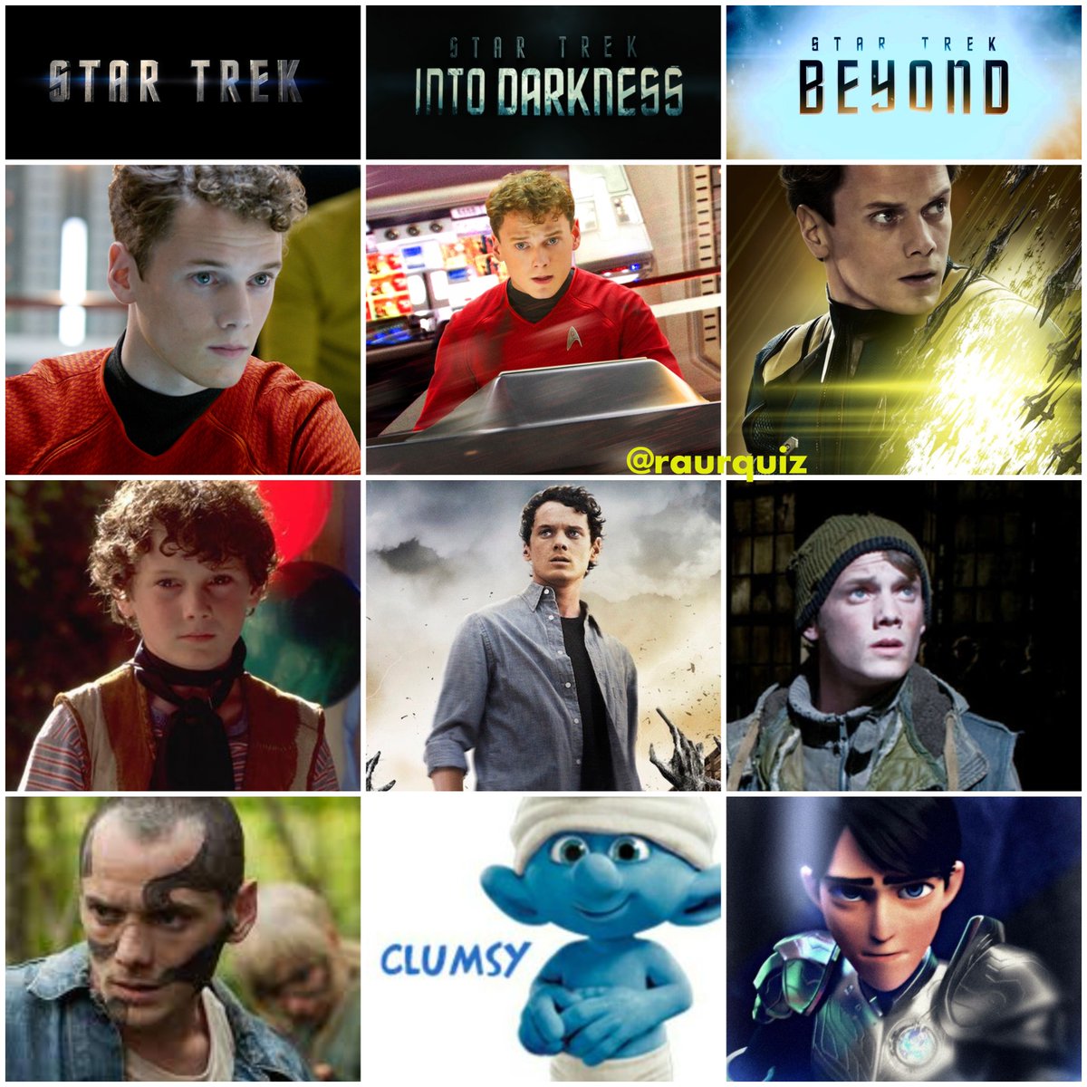 raurquiz's tweet photo. #remembering #antonyelchin #actor #chekov #startrek #intodarkness #startrekbeyond #oddthomas #alphadog #greenroom #charliebartlett #terminator #salvation #likecrazy #thesmurfs #trollhunters #remememory #middleofnowhere #youandi #rise #frightnight #startrek57 @TrekCore https://t.co/Yv0n9rCFlF