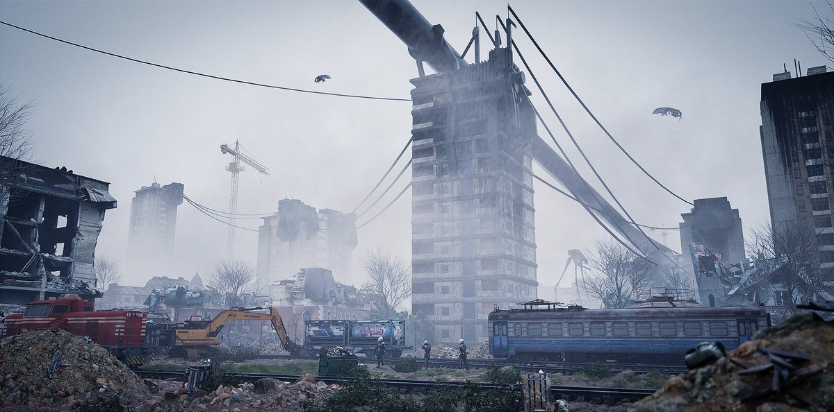 Power Supply Building

made in unreal engine 5.4 

main building and combine buildings was modelled by me in 3DS max the rest and bought assets and quixel megascans

#HalfLife #HLA #HalfLifeAlyx #Combine 

<a href="/quixeltools/">Quixel</a> <a href="/UnrealEngine/">Unreal Engine</a>