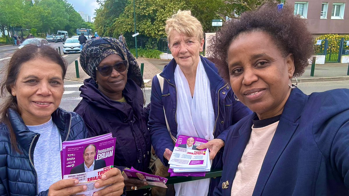 actinele1's tweet photo. Après le Marché, #boitage et échanges positifs au  #24Arpents avec des #habitants heureux de retrouver des militants de gauche unis autour d’un candidat 
#LegislativesAnticipées @emmanuelmaurel  @MdpMouvement https://t.co/u7bSEmFbu2