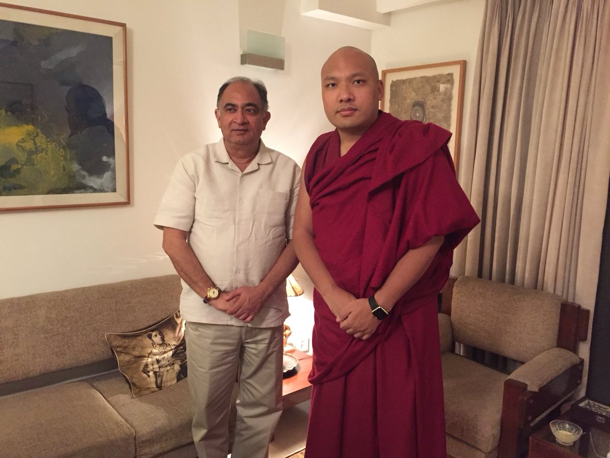 Greetings to HHK on his birthday by the western calendar. Wishing him good health good fortune limitless happiness in a long life. May all his aspirations be fulfilled.⁦And May his devotees wishes to see him back in India too be fulfilled.<a href="/Karmapa17/">Karmapa</a>⁩