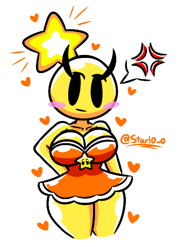 StarlOwO's tweet image. Starlow doodles from last year🌟🟡
(Can't believe Mario and Luigi is back omg 😭)
