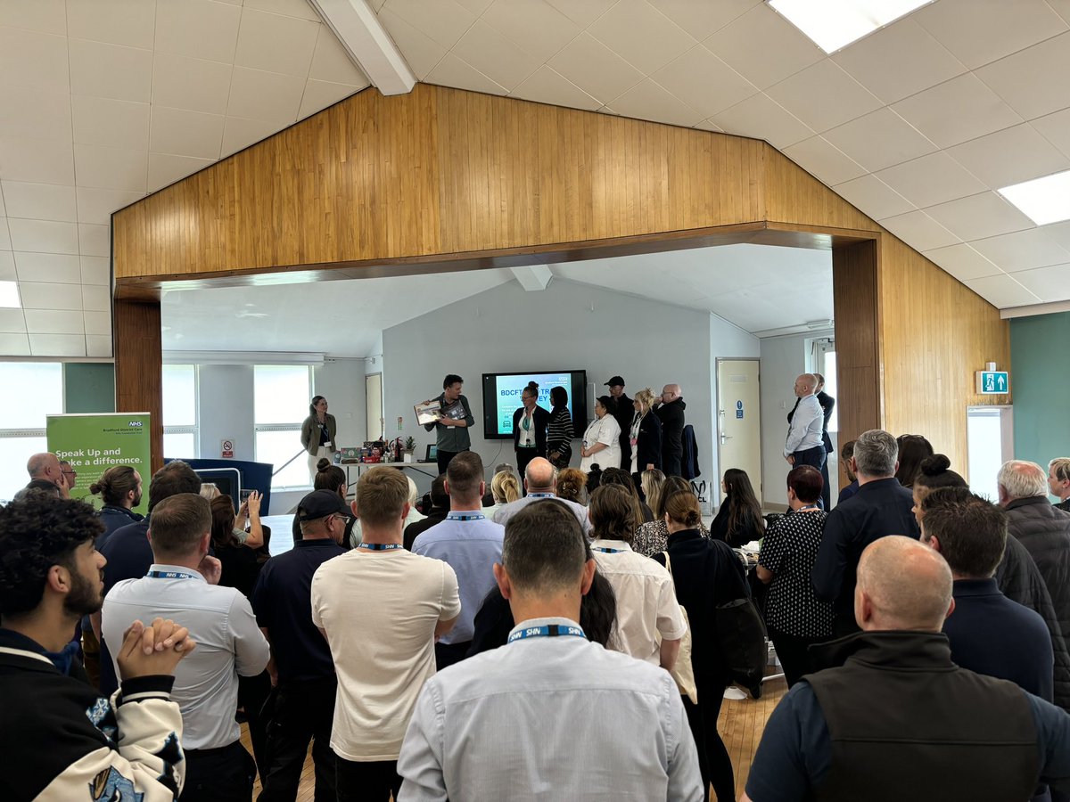What a Wonderful Wednesday celebrating National E&amp;F Day 😊 with our amazing colleagues. Games, prizes, gift, food &amp; drink most importantly celebrating our people. 
Thank you for all you do 😊
<a href="/BDCFT/">BDCFT NHS</a>  
#HealthEFMDay