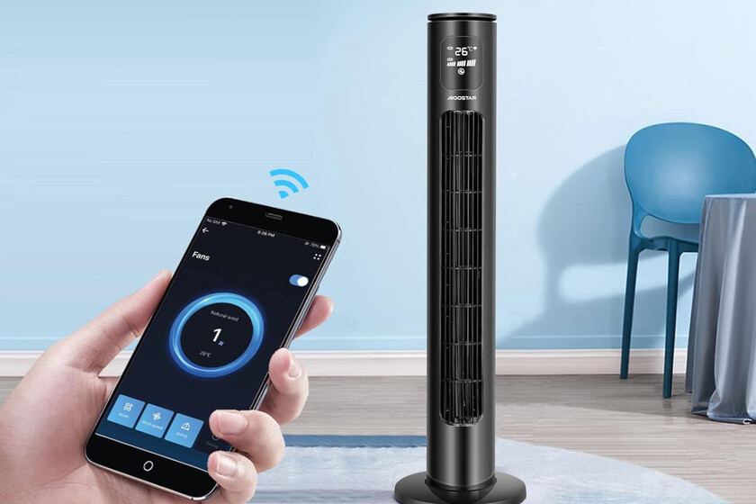 Adiós al calor con el ventilador WiFi que arrasa: se enciende con el iPhone o pidiéndoselo a Alexa desde el sofá applesfera.com/p/161389