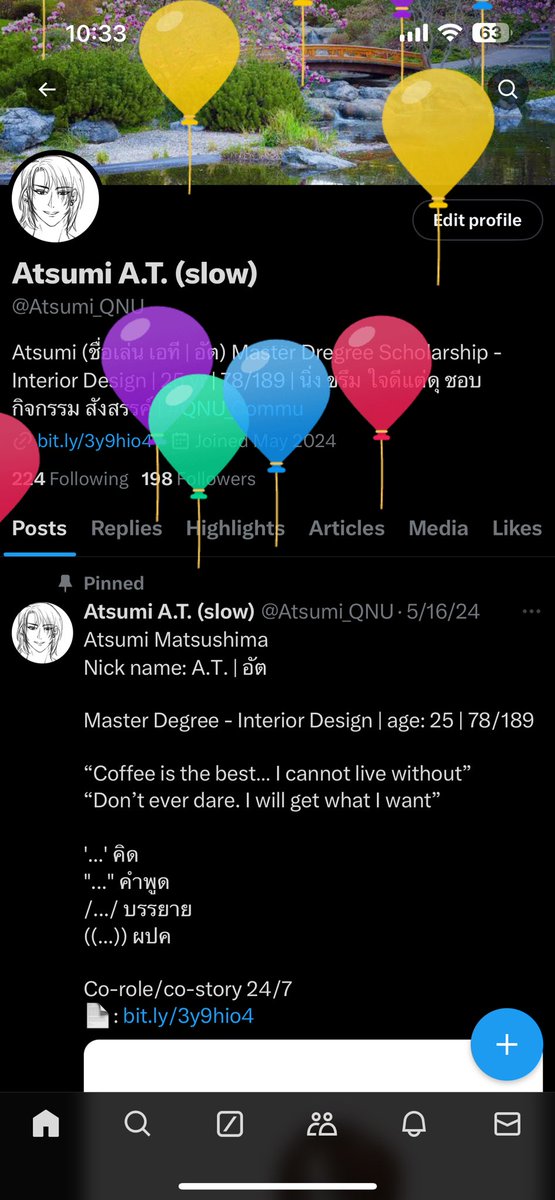Atsumi A.T. (slow) tweet media