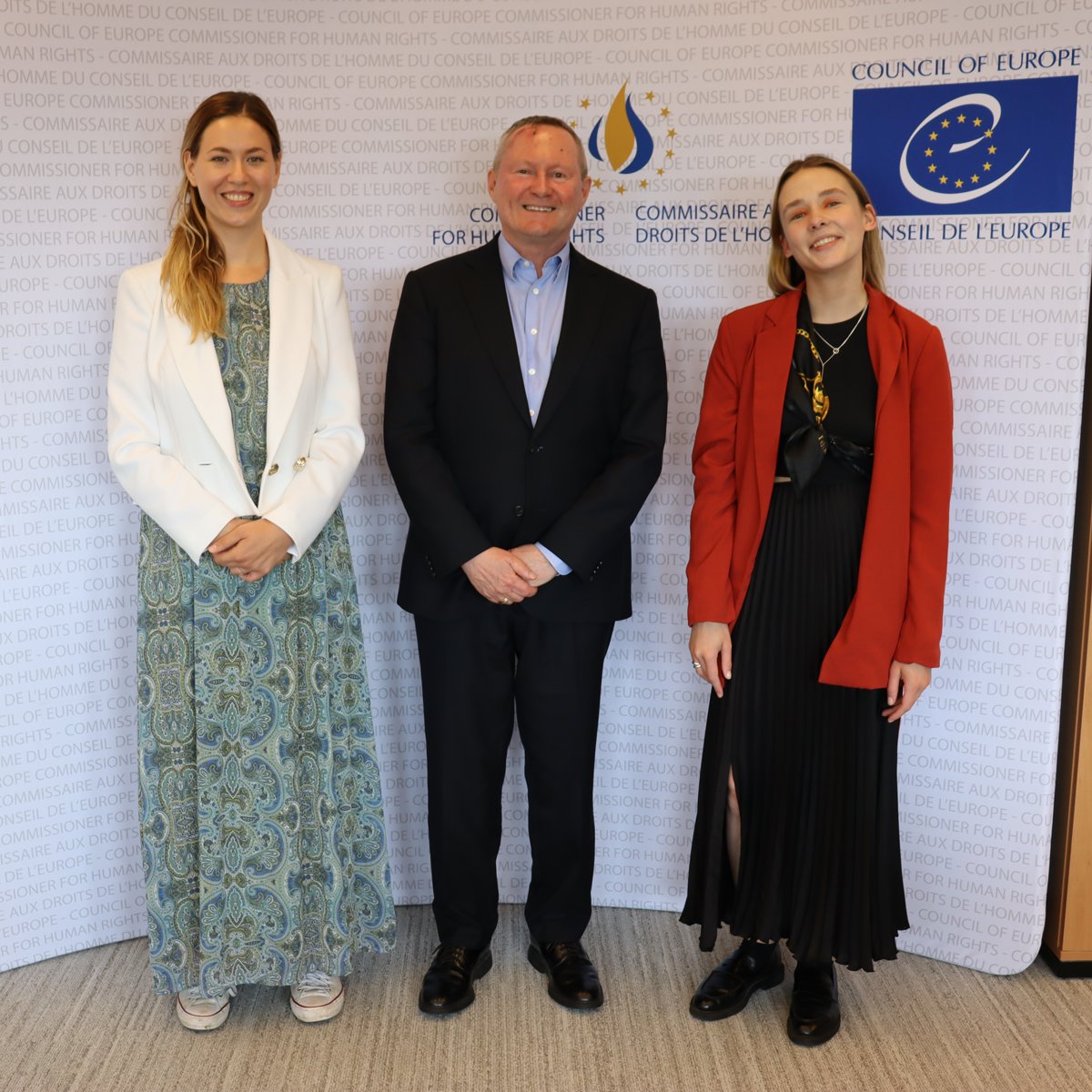 Commissioner for Human Rights (@commissionerhr) on Twitter photo Very important for me to meet with representatives of the Advisory Council on Youth and listen to young people to better stand up for their #HumanRights. <a href="/ACoY_CoE/">Advisory Council on Youth</a> Very important for me to meet with representatives of the Advisory Council on Youth and listen to young people to better stand up for their #HumanRights. <a href="/ACoY_CoE/">Advisory Council on Youth</a>