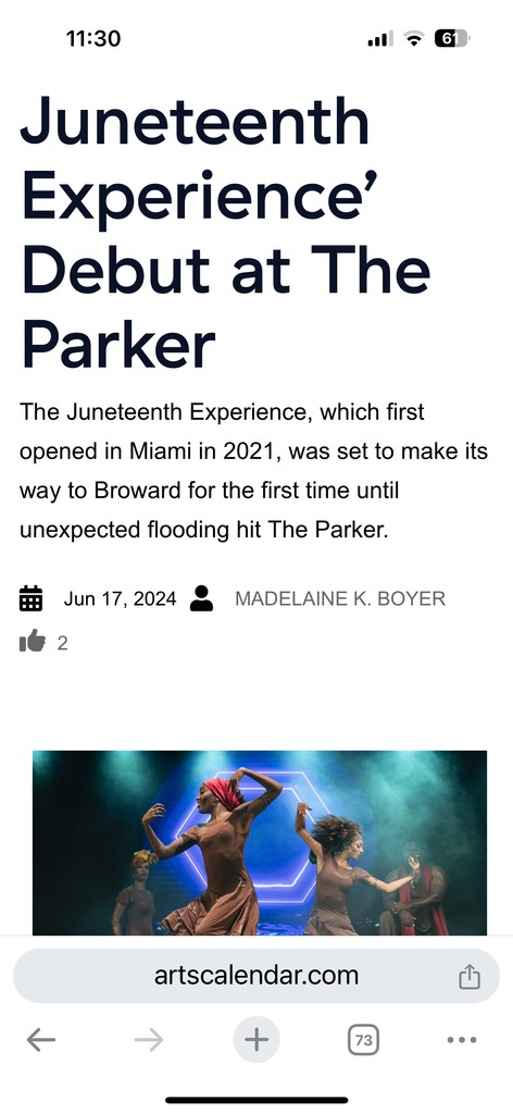 Arts Calendar tweet media