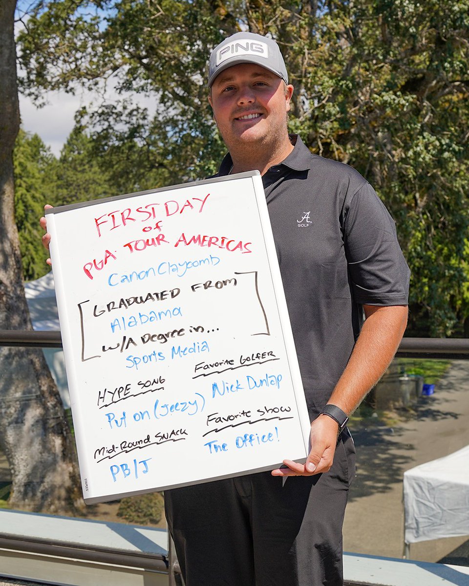 PGATOURAmericas's tweet photo. A couple @AlabamaMGolf alums making their pro debuts this week on @PGATOURAmericas 🐘 https://t.co/kkVSOF1hlP