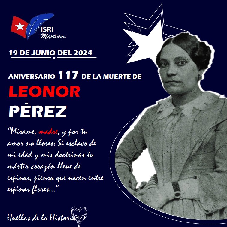 “Le dio a su hijo como regalo, al llegar, una sortija hecha con un eslabón de la cadena del grillete que llevó en el presidio. Tenía la sortija como un centímetro de ancho con la palabra CUBA tallada en grandes letras.”

Hoy, rendimos honor a Doña Leonor

#HuellasDeLaHistoria