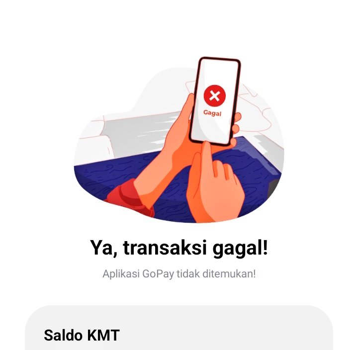 mdsmrn's tweet photo. Permisi admin @CommuterLine , ni gimana yaa... Kok aplikasi gopay tidak ditemukan, padahal ada loh, saya mau top up KMT nya jadi gak bisa https://t.co/NQLIzTKKR3