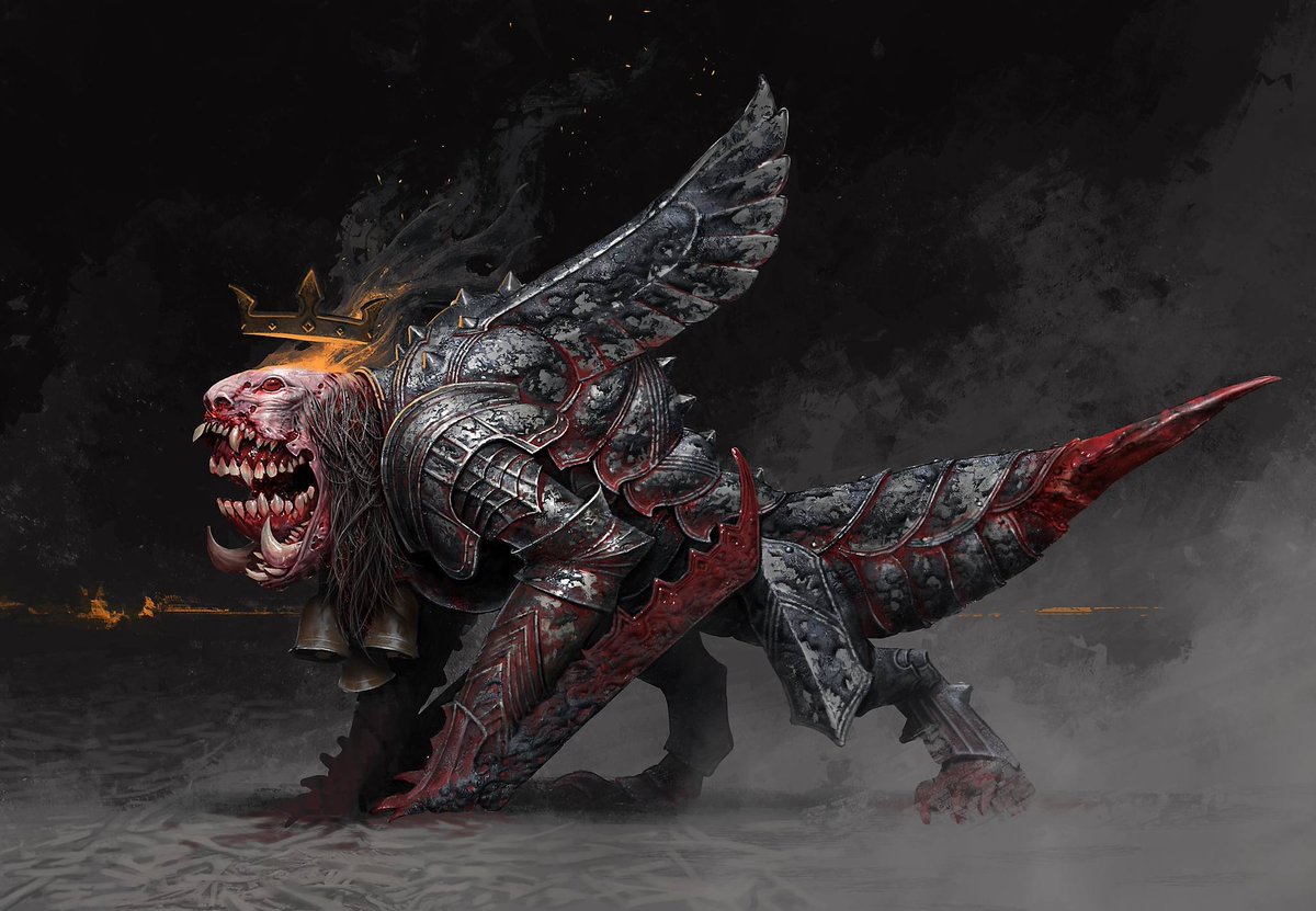 TrenchCrusade's tweet image. +++ PIT LOCUST +++
And there came out of the smoke locusts upon the earth: and unto them was given power, as the scorpions of the earth have power…
And the shapes of the locusts were like unto horses prepared for battle; and on their heads were as it were crowns of gold....