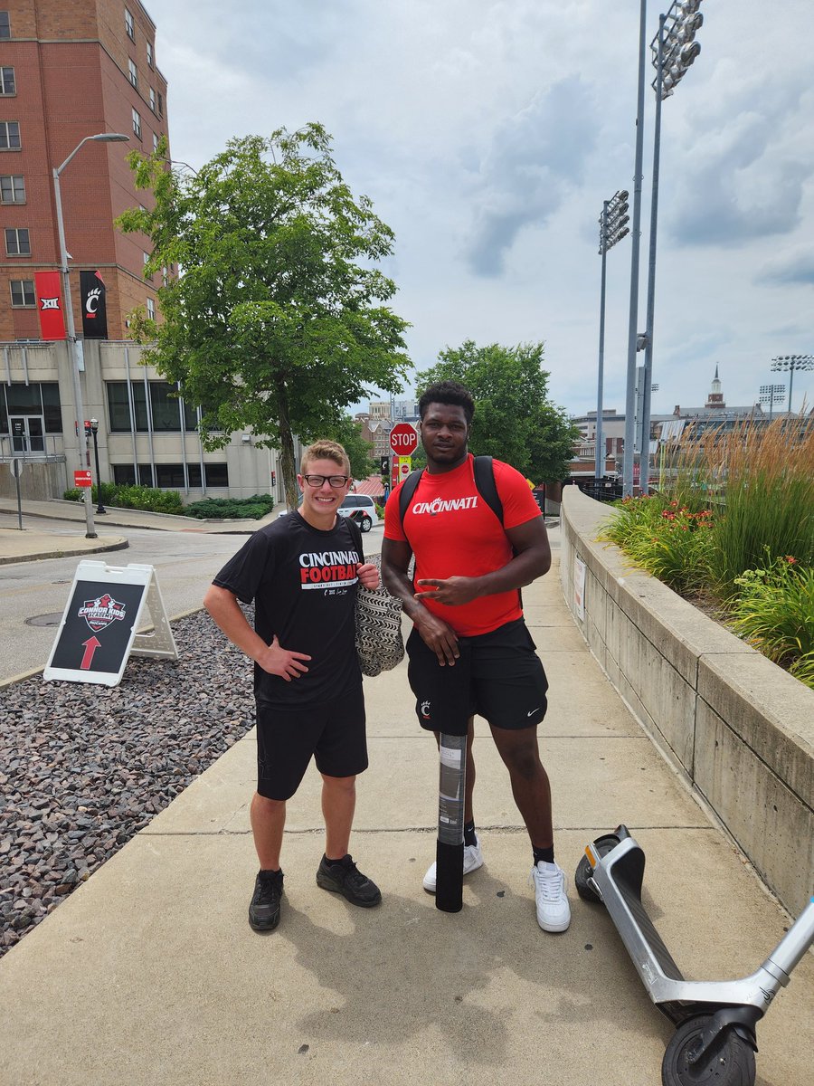 I had a great time yesterday at the UC football camp! Thank you to everyone who came out! What a blessing!